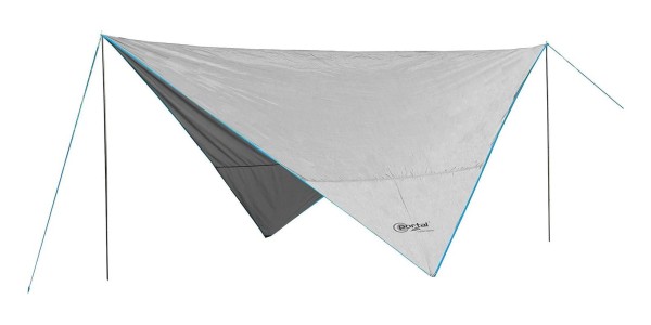 TARP MESA Sonnensegel Abdeckplane Markise 350cm grau/blau